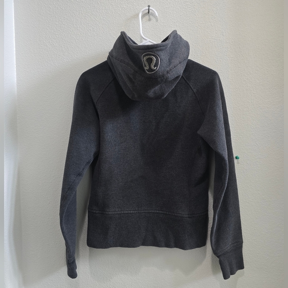 Lululemon scooba zip hoodie thick and heavy, grey size 6 - Picture 6 of 6